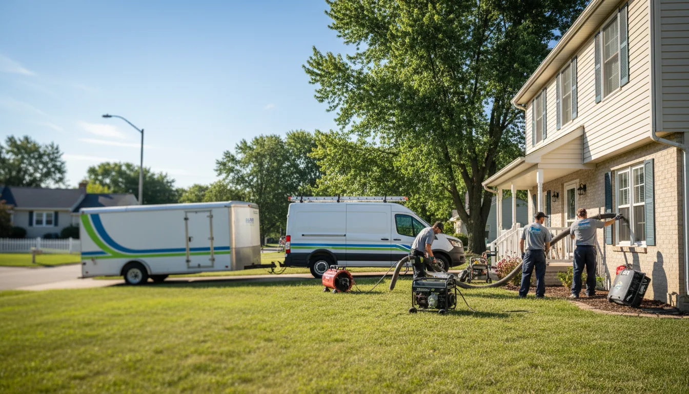 Flooded Basement Restoration And Cleanup With Repair in Malmo, NE near me